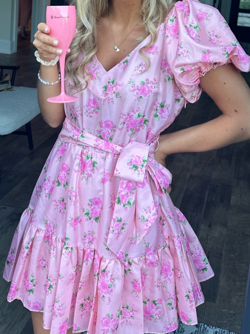LoveShackFancy target pink dress